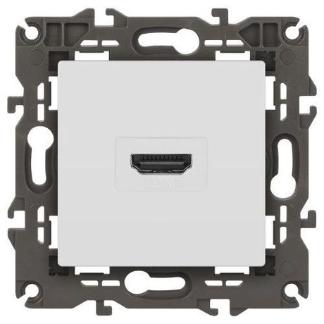 Розетка 1-м СП Elegance 14-3114-01М HDMI бел. матов. Эра Б0065776