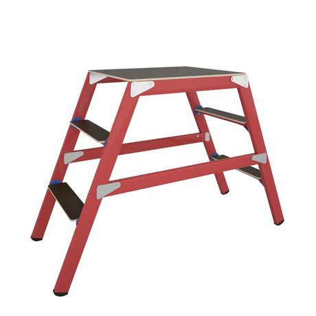 Стремянка стеклопластиковая диэлектр. с симметричной опорой ССД-0.9 П (подмость) Диэлектрик Д413766