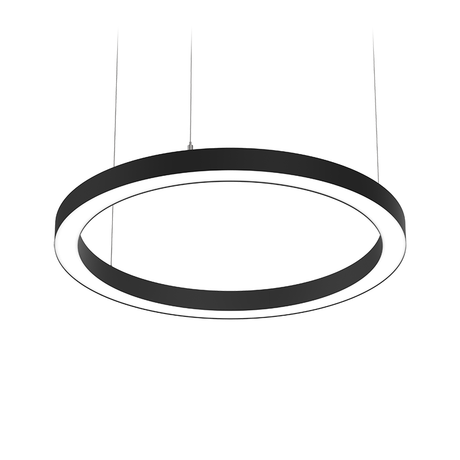 Светодиодный светильник Enso подвесной 80 Вт 1050х40 мм 4000 K с рассеивателем опал RAL9005 черный матовый | V1-R0-90525-30000-2008040 VARTON VARTA