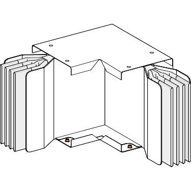 СЕКЦИЯ УГЛОВАЯ ГОРИЗОНТАЛЬНАЯ N1 | KTA1600LP5A1 Schneider Electric APC