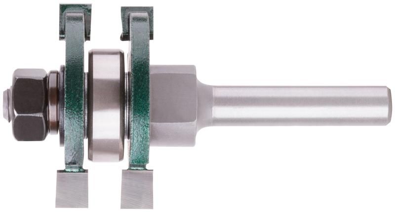 Фреза кромочная пазо-шиповая, хвостовик - 8мм, D 40мм, H 20мм, В 9мм 3610-082040 РОС