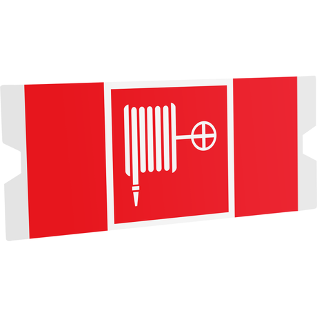 Рассеиватель односторонний ST-46 URAN STANDARD с пиктограммой ППБ 0001 Пожарный кран (202х96) | 4502004380 Световые Технологии