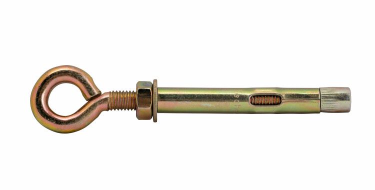Анкерный болт с кольцом М10 12х100 (1 шт/25 шт/уп) (PR08.3828) - PR08.3944 Строитель