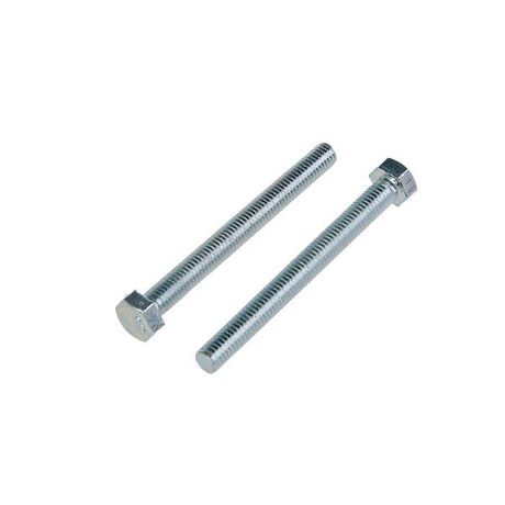 Болт с шестигранной головкой М12х180 DIN 933 класс прочн. 8.8 оцинк. (1кг/7шт) Tech-Krep/Zitar 958639