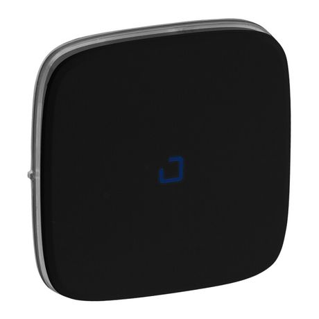 Панель лицевая Valena Allure для 1-кл. выкл. с подсветкой/инд. антрацит Leg 755088 Legrand