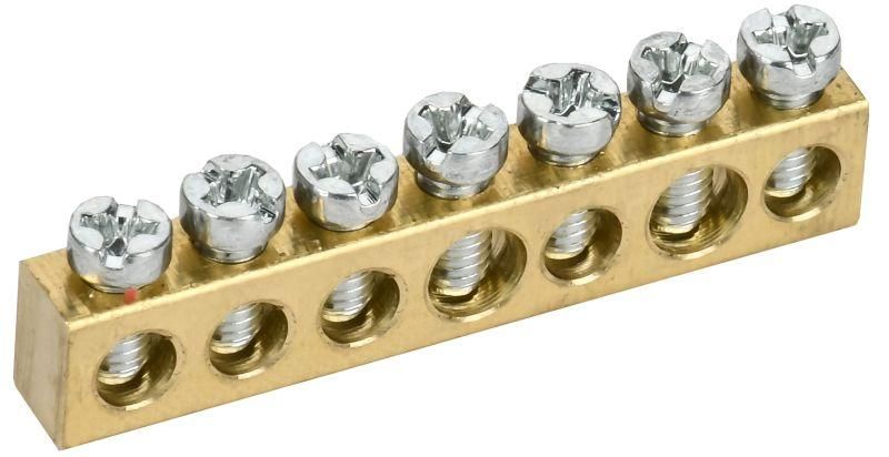 Шина нулевая 6х9 7 отверст. TEKFOR IEK TF-KP00D-SN-07