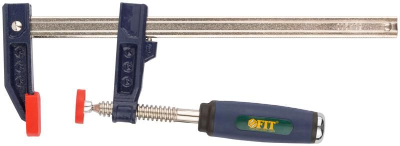 Струбцина тип ''F'' усиленная, мягкая ручка 50х200 мм - 59152 РОС