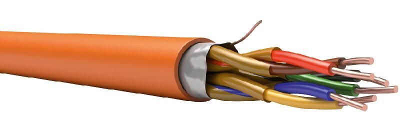 Кабель ТЕХНОКСБнг(А)-FRHF 1х2х0.8 Оранж (м) СПКБ Техно 00-00004343