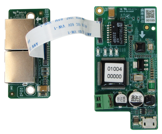 Плата интерфейса Modbus TCP/IP для ПЧВ3 (M01) ПИЭ2 ОВЕН 142917