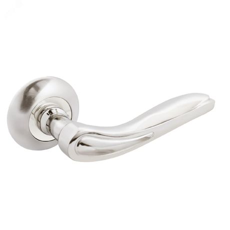 Ручка на квадратной накладке (комплект), АЛЛЮР АРТЛАЙЗА CP (1820) хром - 12287 ПТК