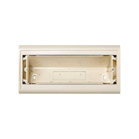 Угловая коробка для рамок на 8 узких модулей S82C слоновая кость - 82772-31 Simon