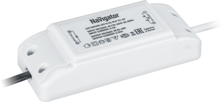 Драйвер LED для светодиодной панели ND-P40-IP40-950mA 40Вт IP40 | 61547 Navigator 20737