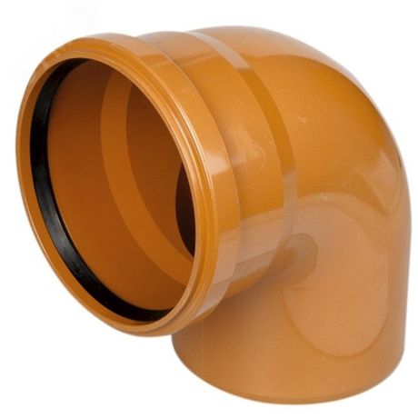 Отвод 15 градусов 160мм для наружной канализации - 30104160 VALFEX 24204