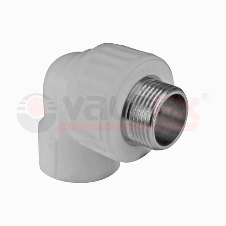 Угольник переходной с наружной резьбой 25х3/4дюйм (75/15) сер. VALFEX 10126025Г