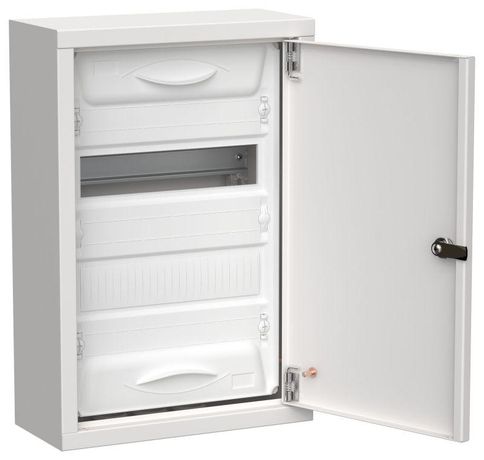 Корпус ЩРн-24 (1х24) TITAN 5 460х310х140 IP31 метал. бел. IEK TI5-50-N-024-31