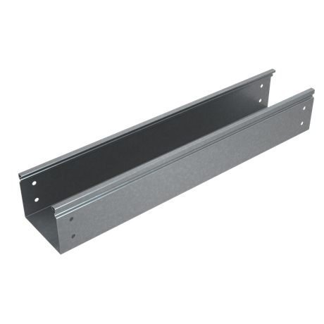 Лоток листовой неперфорированный 200х80 L3000 сталь 1мм "Стандарт ПЛЮС" LNEplus80-200-1.0-3000 INOX304 КМ PL5344 КМ-Профиль