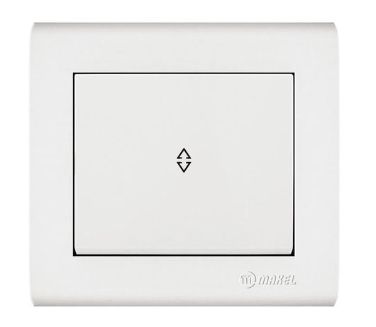 Выключатель проходной 1-кл. Manolya бел. Makel 41001005