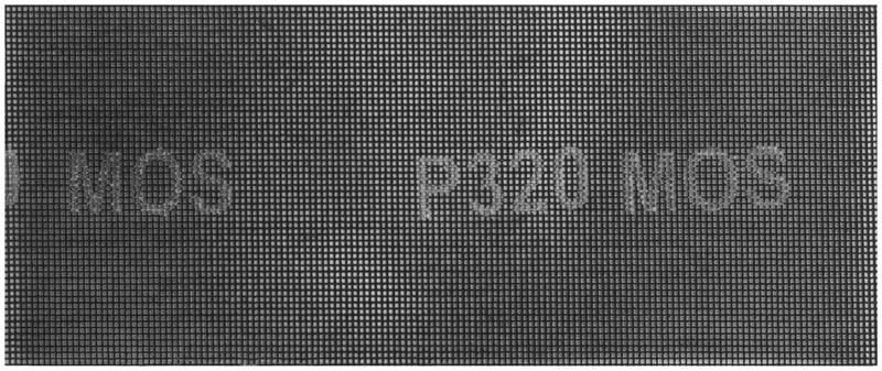 Сетка шлифовальные 115х280мм Р 320 (уп.5шт) MOS 38279М