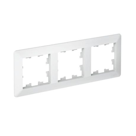 Рамка 3-м AtlasDesign Air лотос/дым. бел. SE ATN221303 APC