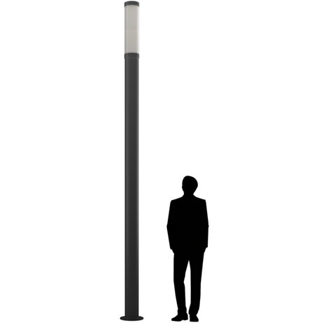 Осветительный комплекс COLOSS LED 30W RS 830 RAL9005 POLE 3M (без ЗДФ) | 4798000010 Световые Технологии