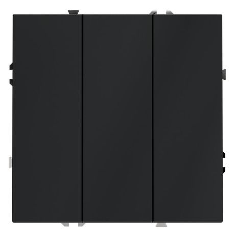 Выключатель 3-кл. СП S70 10А механизм графит Voltum VLS030107 Voltum арт. VLS030107
