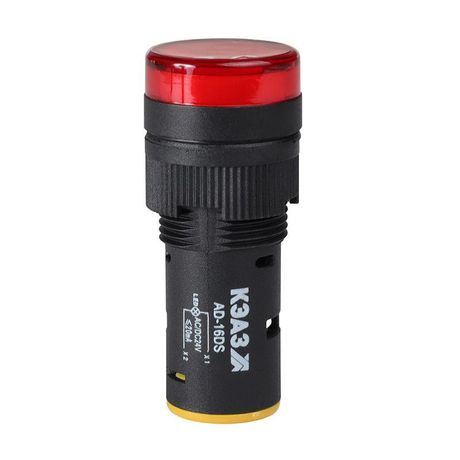 Лампа AD16DS(LED) матрица D16мм красный 48В AC/DC | 357835 КЭАЗ