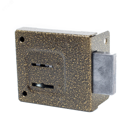 Замок накладной Птимаш ЗН4-1 бронза - 12899 ПТК