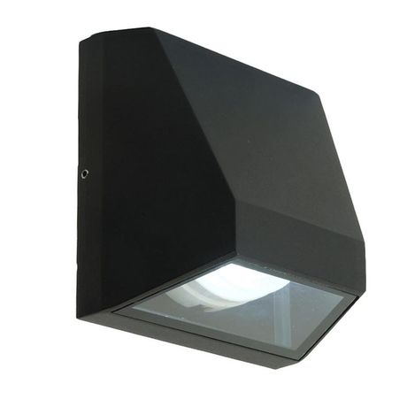 Светильник садово-парковый, 230V GX53, DH508, черный (на стену) | 51329 FERON DH508