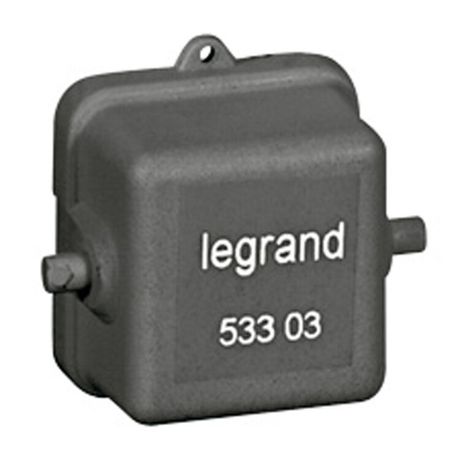 Защитная крышка для корпуса Кат. № 0 533 01- интерфейса RJ 45 - IP 66/67 | 053303 Legrand