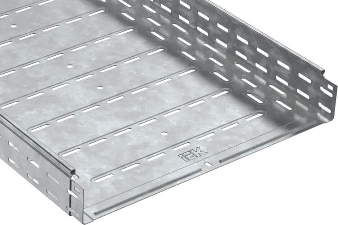 Лоток перфорированный 400х80 L2000 сталь 1мм HDZ ИЭК CLP10-080-400-2-M-HDZ IEK