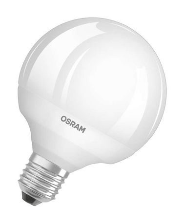 Лампа светодиодная Parathom Advanced G95 12W (замена75Вт), теплый белый свет, матовая колба, E27, диммируемая Osram - 4052899961166