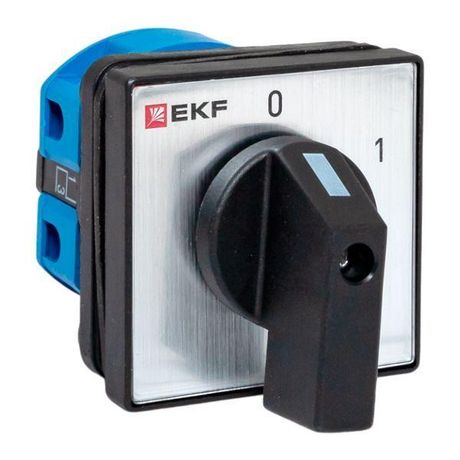 Переключатель кулачковый ПК-1-12 25А 2P «0-1» IP65 | pk-1-12-25-65 EKF