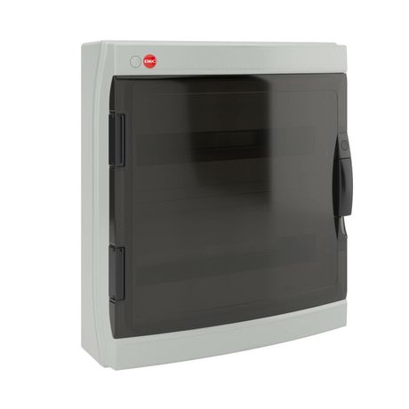 Щиток настенный с дверцей 36(2х18) модулей, IP65, серый | 85636 DKC (ДКС)