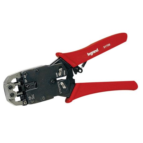 Инструмент для обжима вилок RJ 45 - трех типов | 051709 Legrand