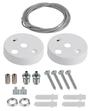 Подвесное крепление для линейных светильников SML-1-A-SUSPENSION-W моделей SML белый длина 1,5м | Б0061024 ЭРА