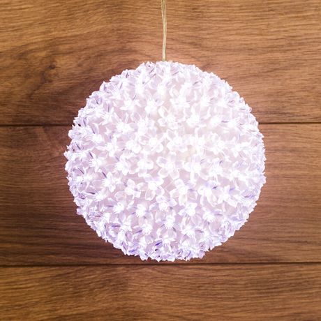 Фигура светодиодная "Шар светодиодный" d20см 200LED бел. 16Вт 230В IP20 Neon-Night 501-606
