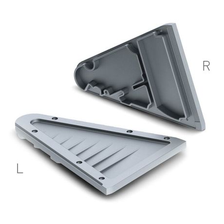 Заглушка ALU-TRIA-R правая (ARL, Металл) - 018263 Arlight