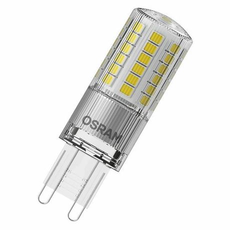 Лампа светодиодная LED Star PIN 4.8Вт прозрачная 4000К нейтр. бел. G9 600лм 220-240В угол пучка 320град. (замена 48Вт) OSRAM 4058075432482