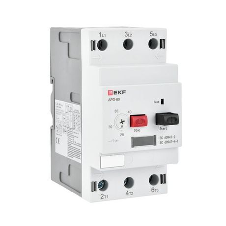 Выключатель автоматический для защиты двигателя АПД-80 56-80А EKF apd80-me-80