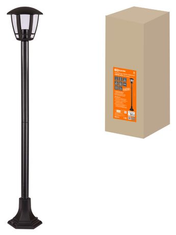 Светильник садово-парковый "СИТИ" НТУ 07-60-004 У1 6-ти гранник на стойке h=1120 мм черный | SQ0330-1310 TDM