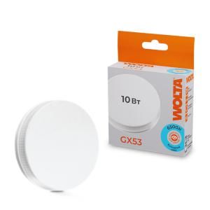 Лампа светодиодная 10Вт 6500К GX53 WOLTA 25W75R10GX53 Pro