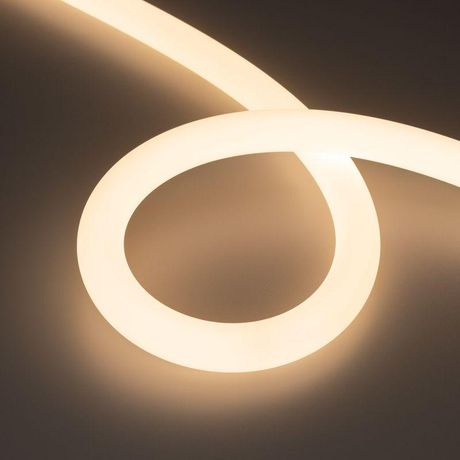 Светодиодная лента герметичная MOONLIGHT-SIDE-FP-X1088-D25mm 24V Warm3000 (20 W/m, IP65, 5m, wire x1) (Arlight, Вывод кабеля боковой) | 038868 Arlig