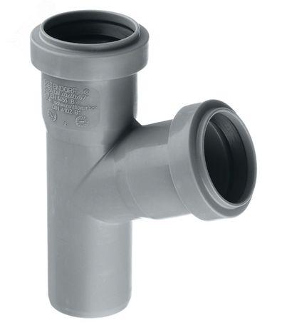 Тройник канализационный 67 град. 40 - 111300 Ostendorf
