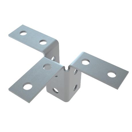 Пластина угловая тройная усиленная HD85 КМ LO55249 КМ-Профиль