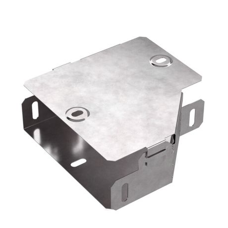 Переходник левый с крышкой Стандарт 300х100х50 | PR16.0495 Промрукав Строитель