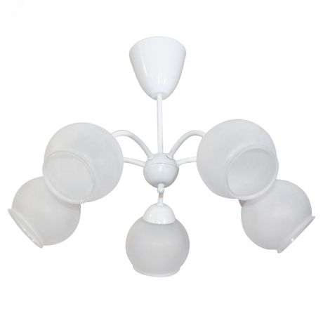 Светильник НСБ 01-5х60-119 "Лера" 157 плафон 8248 E27 люстра реновация бел. (инд. упак.) Элетех 1005404159