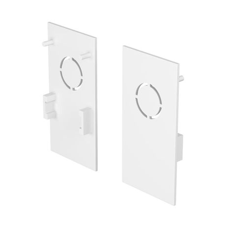 Заглушка торцевая 2шт. Exility накладной белый - TRA034EC-41W Maytoni