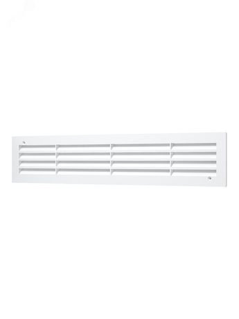 Решетка вентиляционная переточная, из ABS пластика 450х91 - 4409ДП ЭРА 241