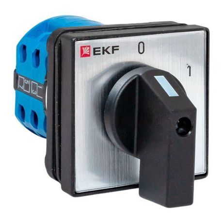 Переключатель кулачковый ПК-1-13 10А 3P «0-1» IP65 | pk-1-13-10-65 EKF
