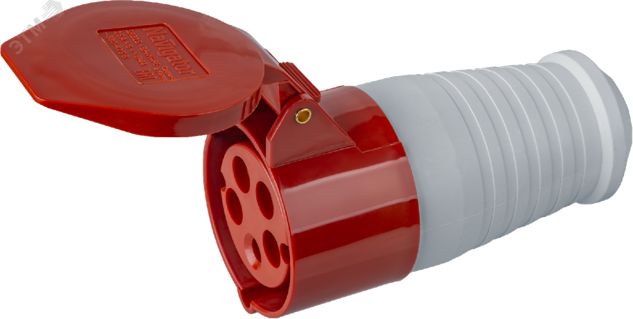 Розетка NCA-SR215-16-380 переносная 16А 3P+N+PE IP44 - 14305 Navigator 23190
